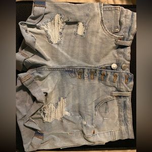 Women’s Aeropostale Super High Rise MIDI Shorts. Size:10